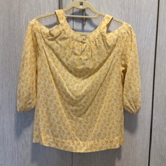 Meadow Rue for Anthropologie “Pyracantha” Cold Shoulder Top in Size 6 - Picture 3 of 9